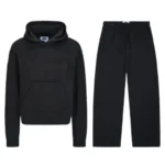 Black On Black Camo Nofs Tracksuit